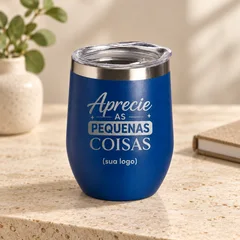 Copo Bucks — Copo de 400 ml com tampa colorida.