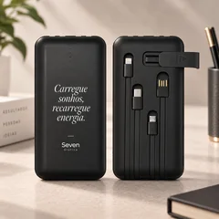 Fone Bluetooth — Fone Bluetooth com comando touch e case magnético.